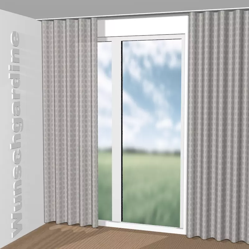 Wellenvorhang aus Curvy JA7132-091