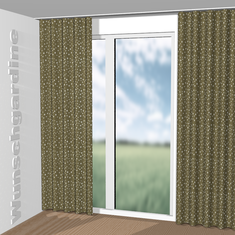 Wellenvorhang aus Daisy JA7160-030