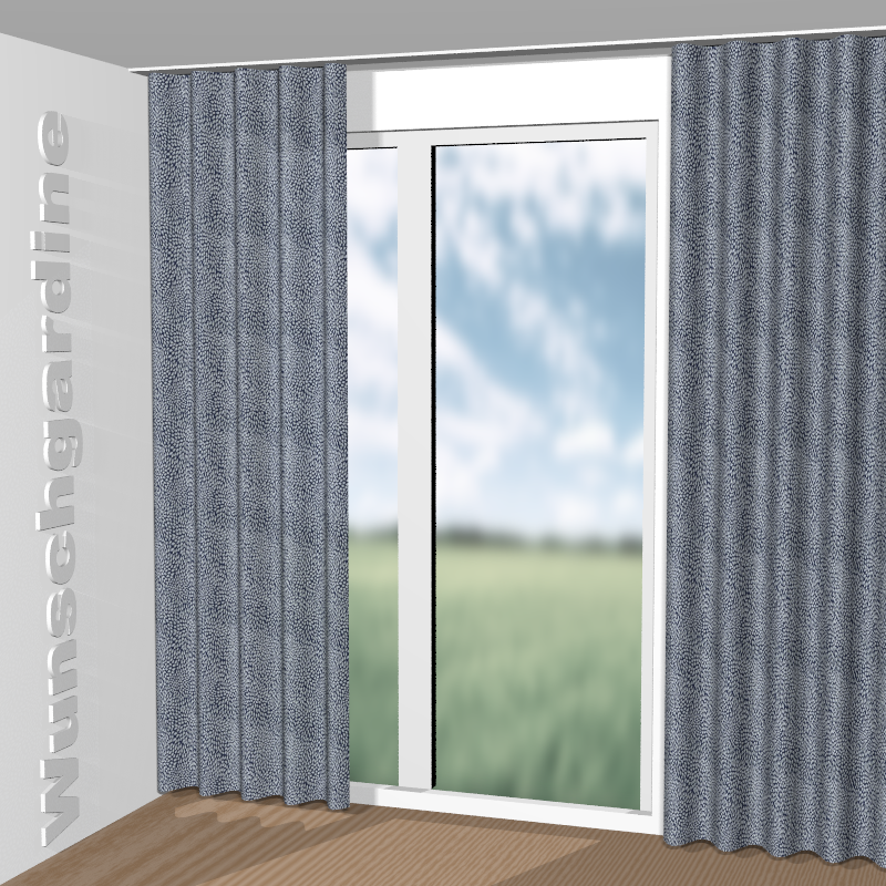 Wellenvorhang aus Dalia JA7174-050