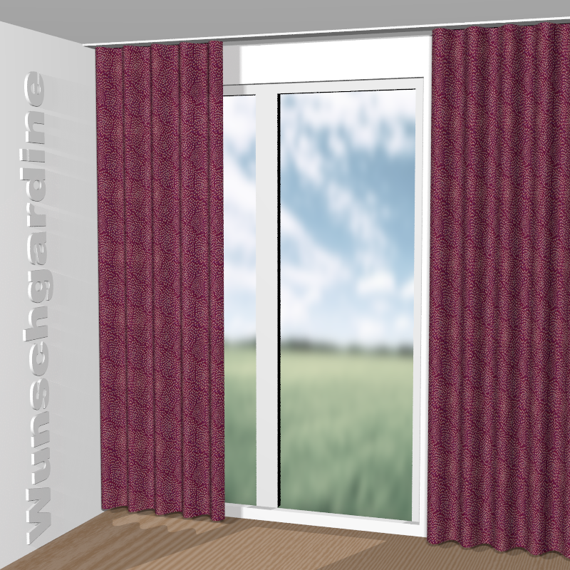 Wellenvorhang aus Dalia JA7174-060