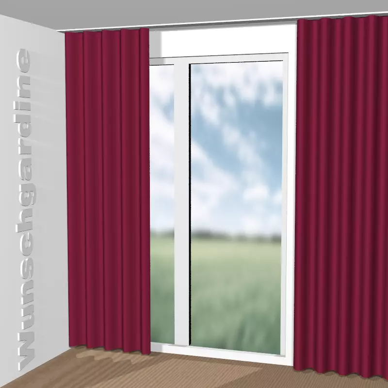 Wellenvorhang aus Dark Fr 300 8-8039-012