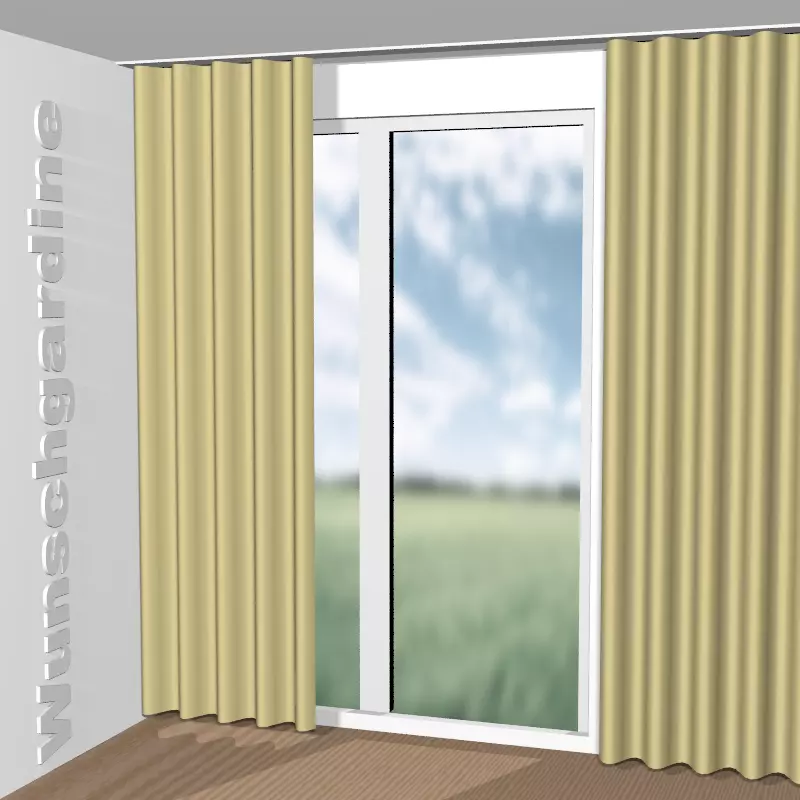 Wellenvorhang aus Dark Night JA6142-031