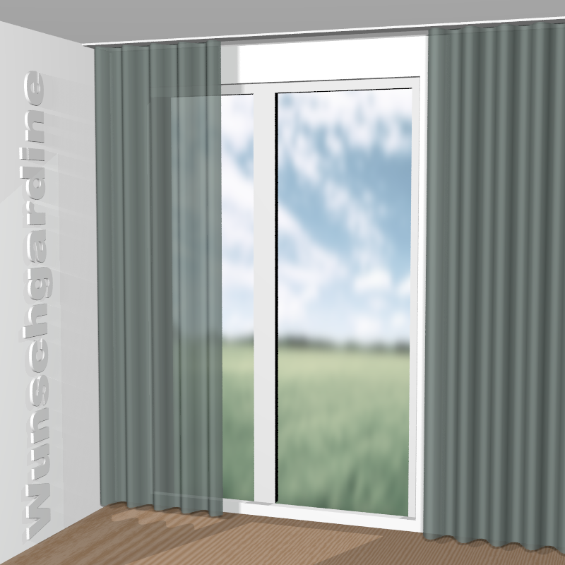 Wellenvorhang aus Dave 11024-663