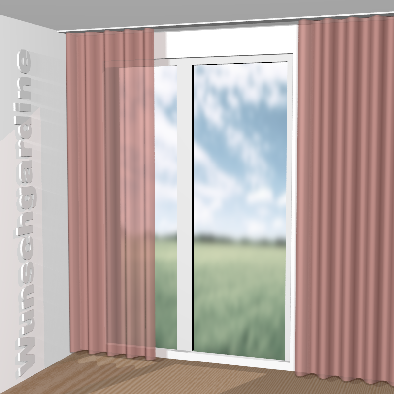 Wellenvorhang aus Daydream FR RE 11034-484