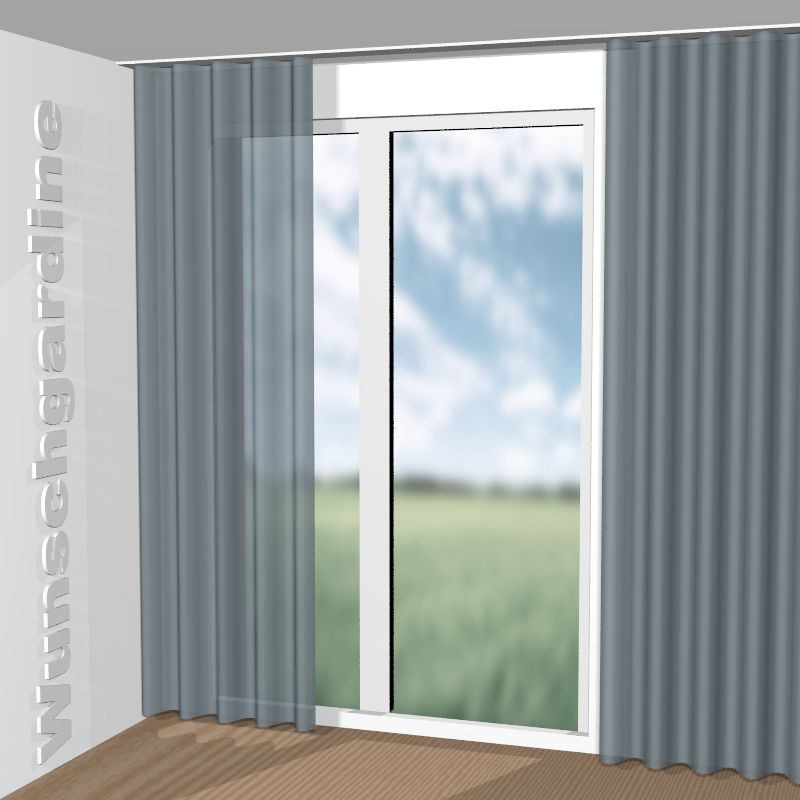 Wellenvorhang aus Daydream FR RE 11034-594