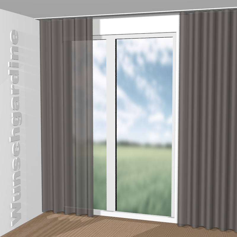 Wellenvorhang aus Daydream FR RE 11034-875