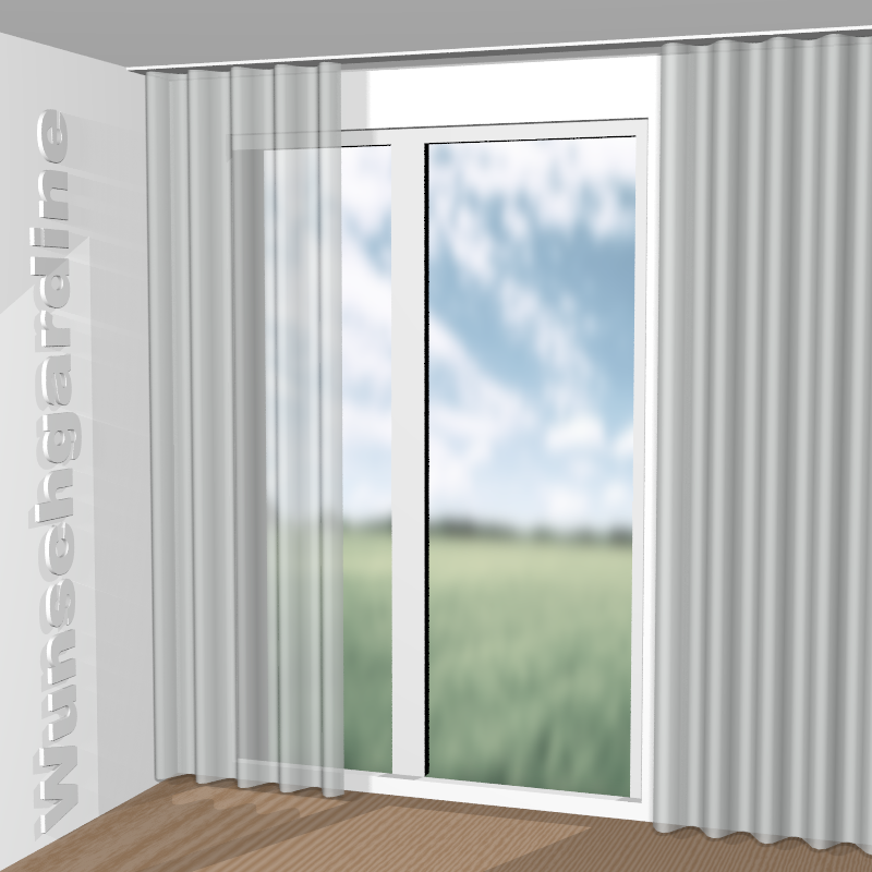 Wellenvorhang aus Daydream FR RE 11034-911