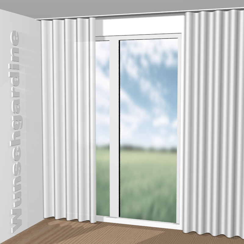 Wellenvorhang aus Deluxe GS4093-090