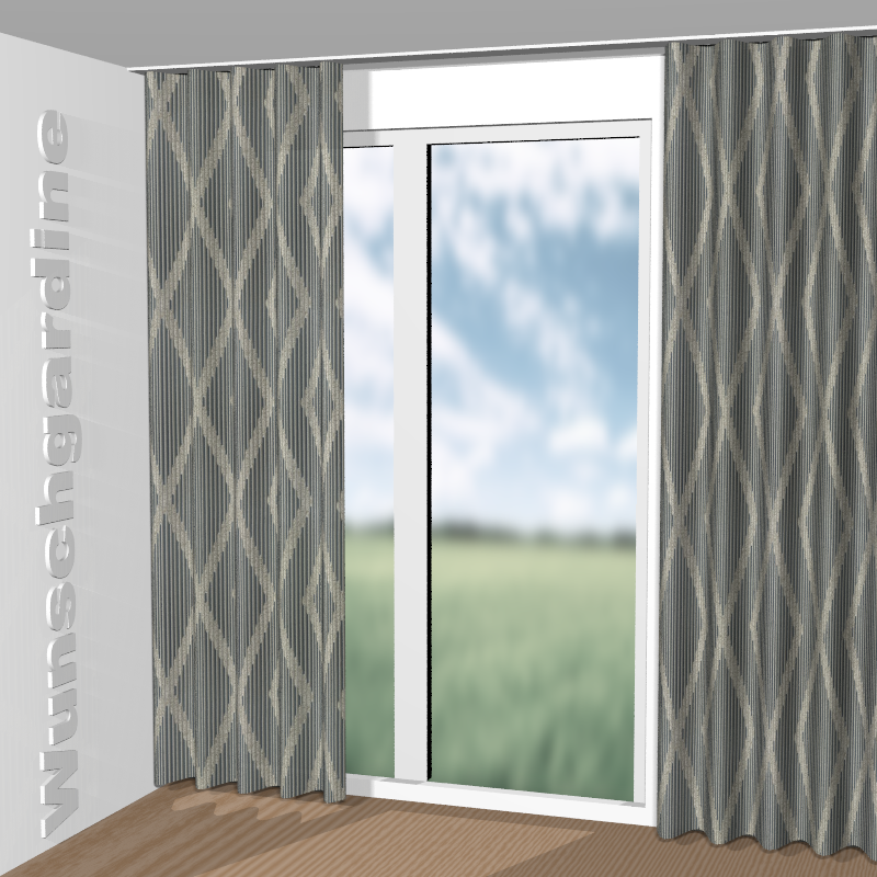 Wellenvorhang aus Dimension JA7176-091