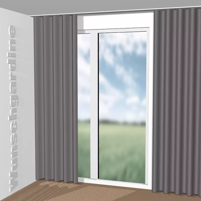Wellenvorhang aus Dimout Fr 8-8031-094