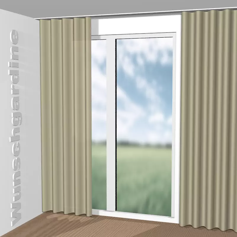 Wellenvorhang aus Due Volte CA1430/030