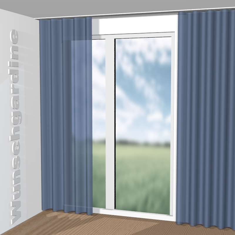 Wellenvorhang aus Echos JA6133-051