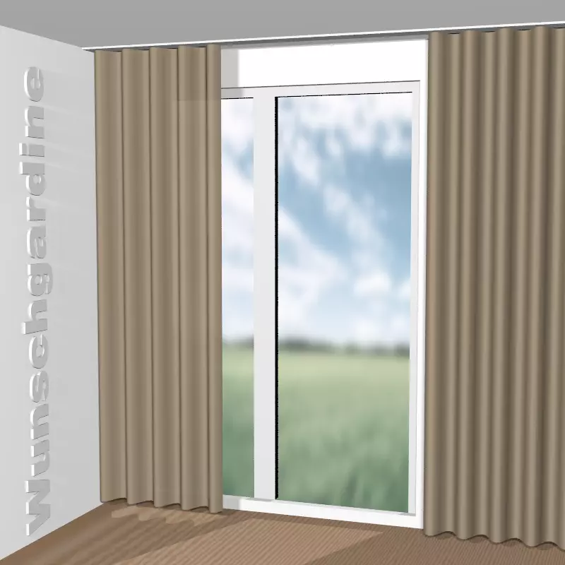 Wellenvorhang aus Euphoria CH3161/020