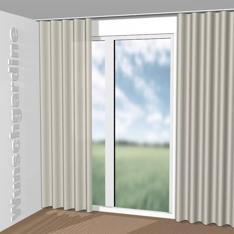 Wellenvorhang aus Euphoria CH3161/071