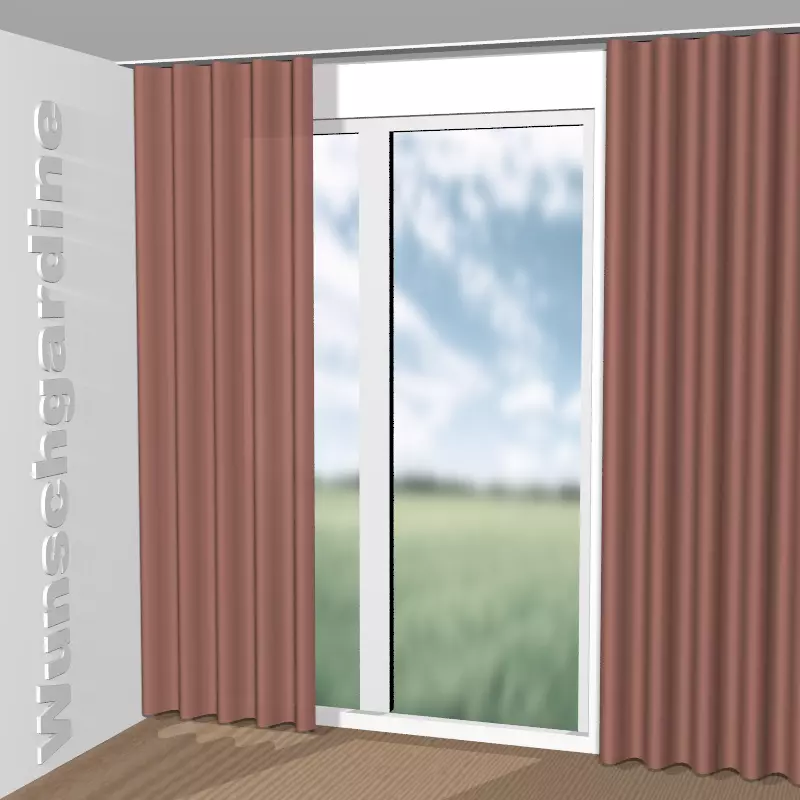 Wellenvorhang aus Everglow CH3160/011