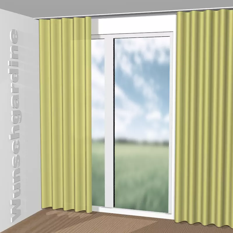 Wellenvorhang aus Everglow CH3160/030