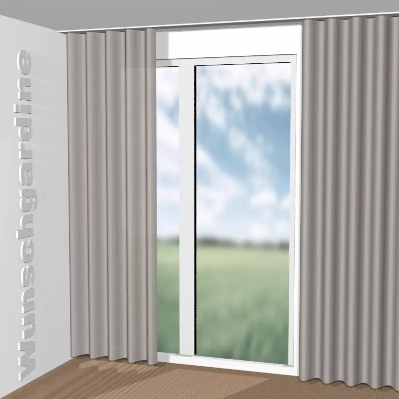 Wellenvorhang aus Everglow CH3160/072