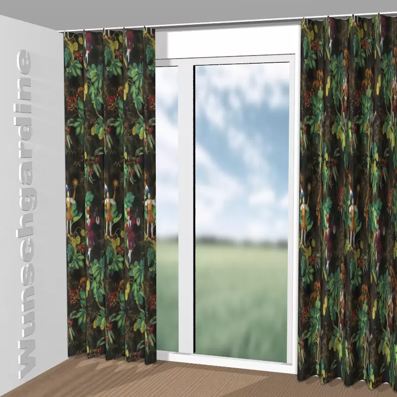 Wellenvorhang aus Fairytale Forest CH3147/030