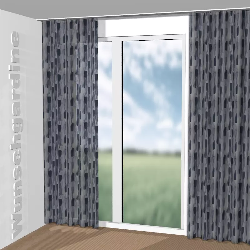 Wellenvorhang aus Feel Inspired JA7080-050