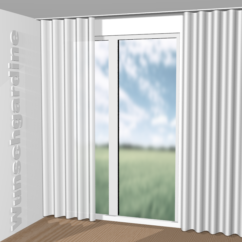 Wellenvorhang aus Findus GS4091-090