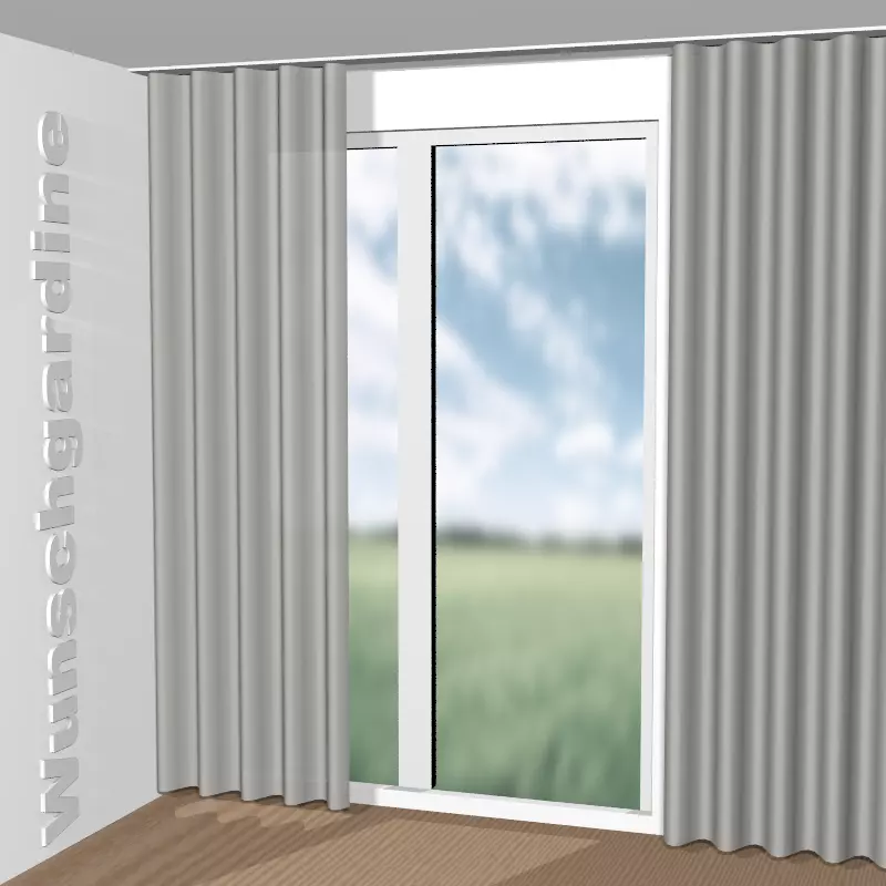 Wellenvorhang aus Flynn JA1021-093