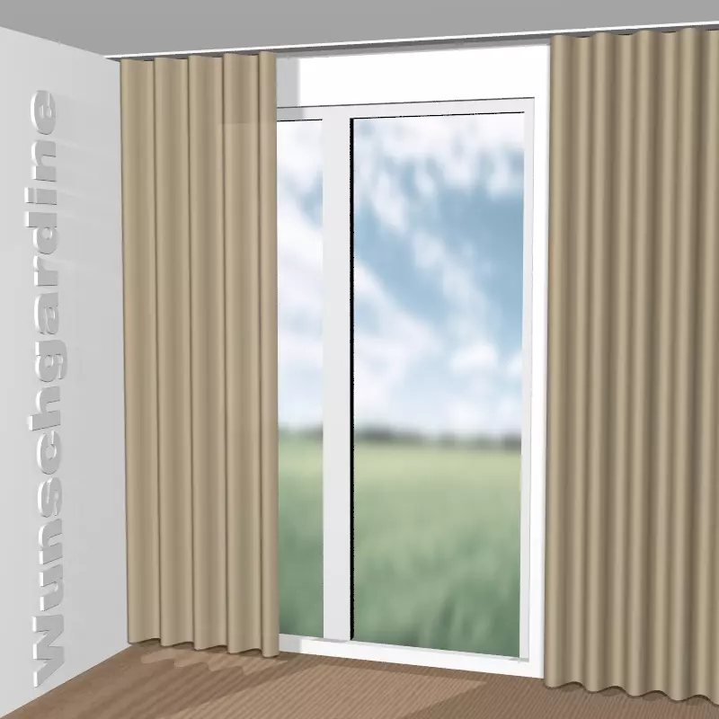 Wellenvorhang aus Forever 1-6975-076