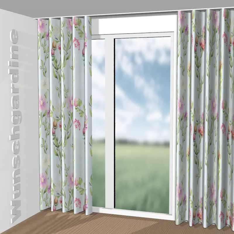 Wellenvorhang aus Four Seasons GS1026-080