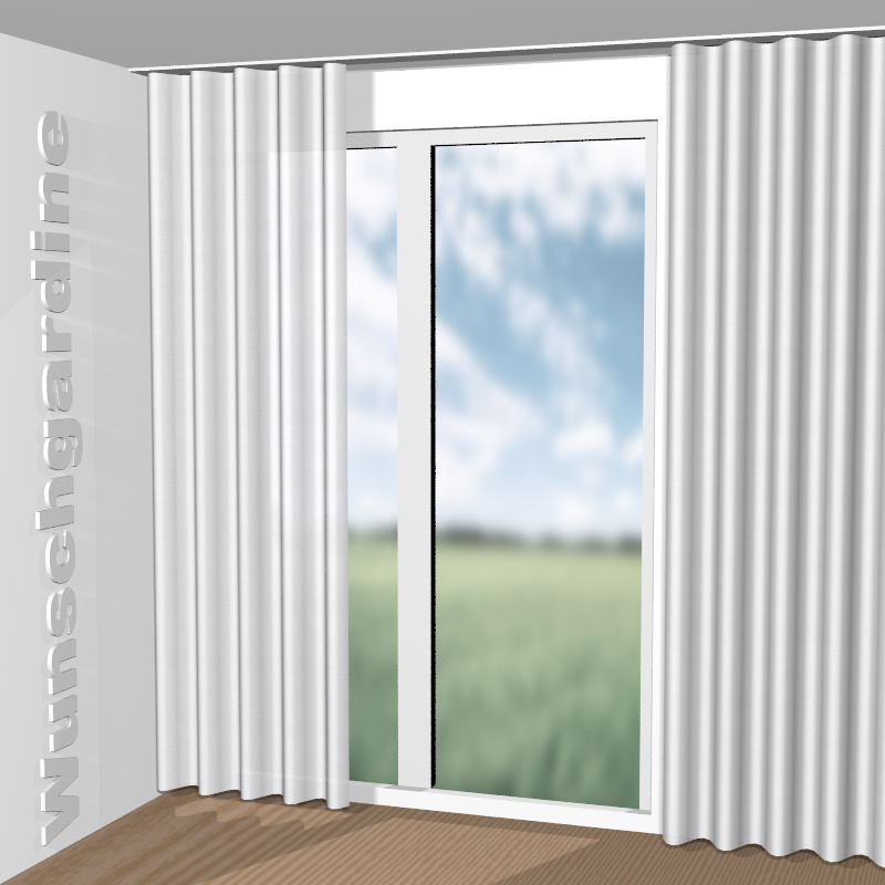 Wellenvorhang aus Funky Dice Fr GS7019-090