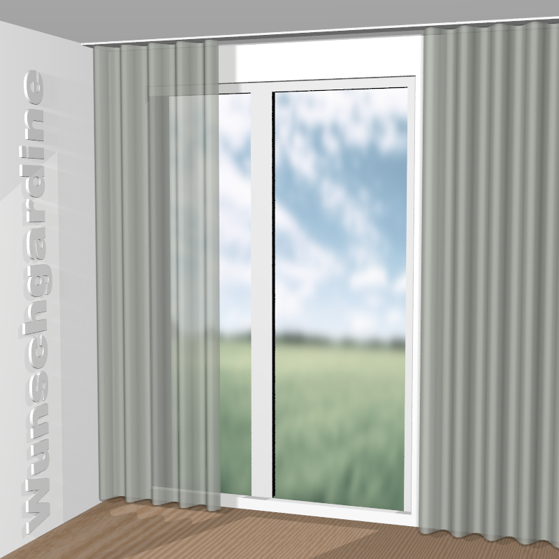 Wellenvorhang aus Funky Fr GS7020-030