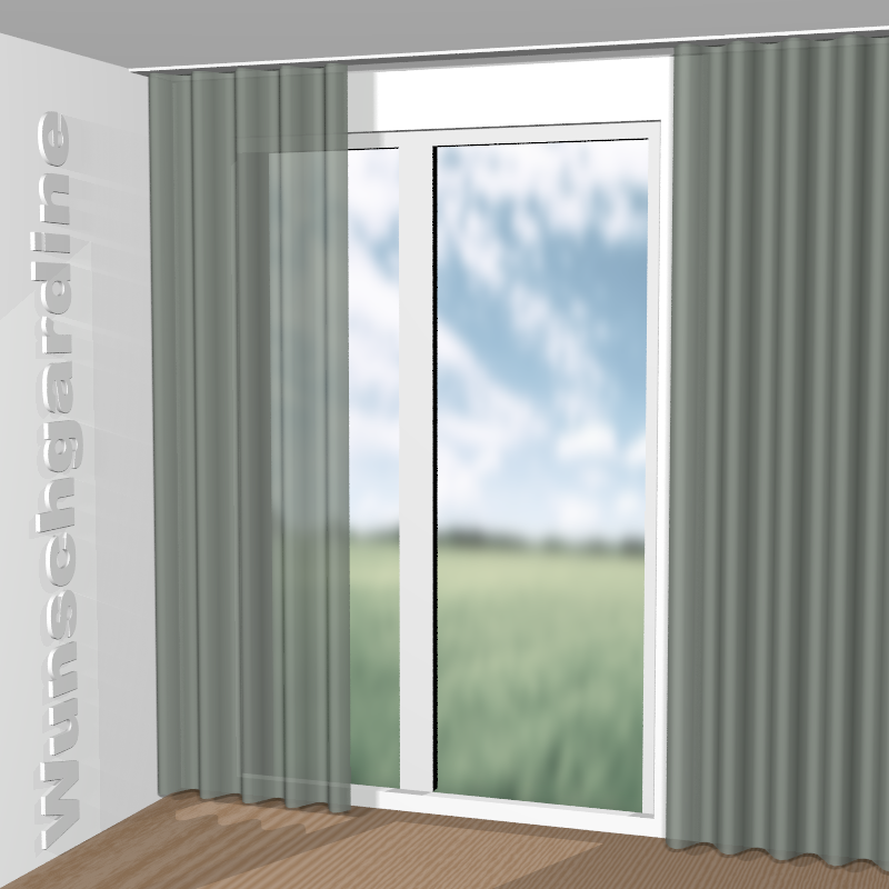 Wellenvorhang aus Funky Fr GS7020-033