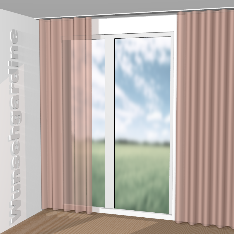 Wellenvorhang aus Funky Fr GS7020-061