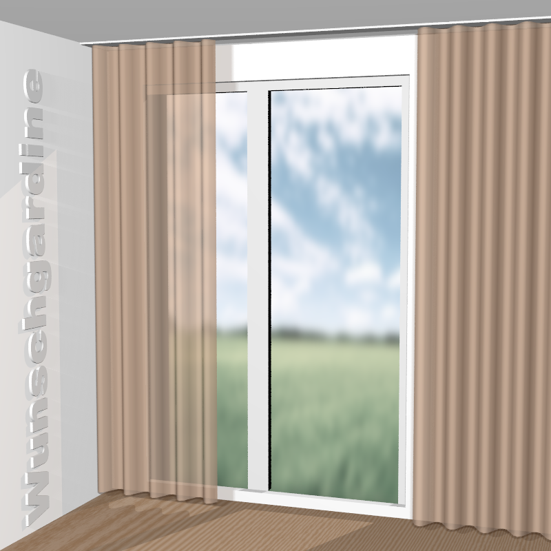 Wellenvorhang aus Funky Fr GS7020-062