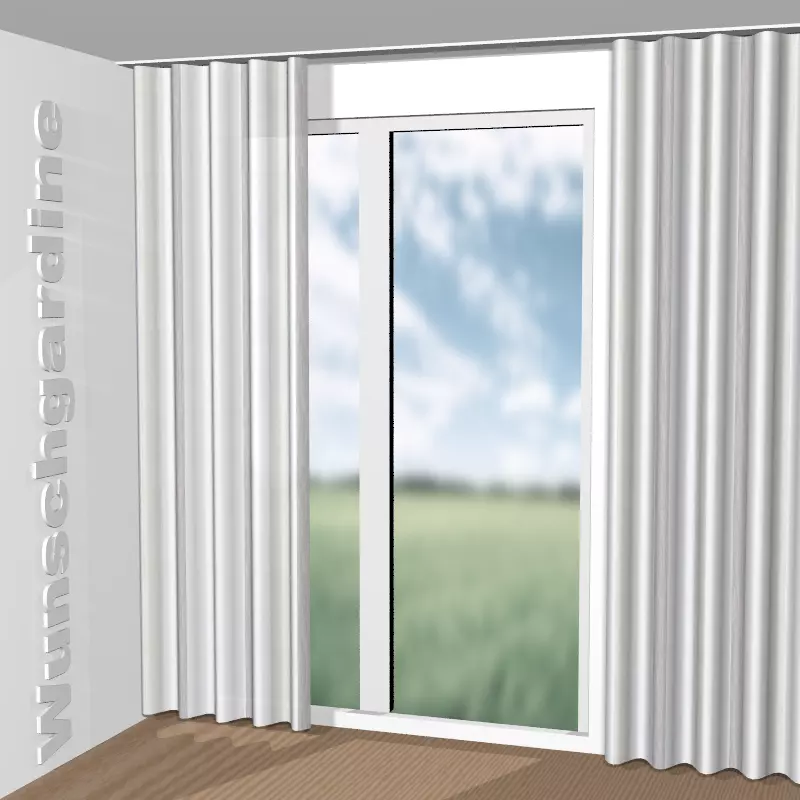 Wellenvorhang aus Garden Stripe Vol. 2 8-4773-070