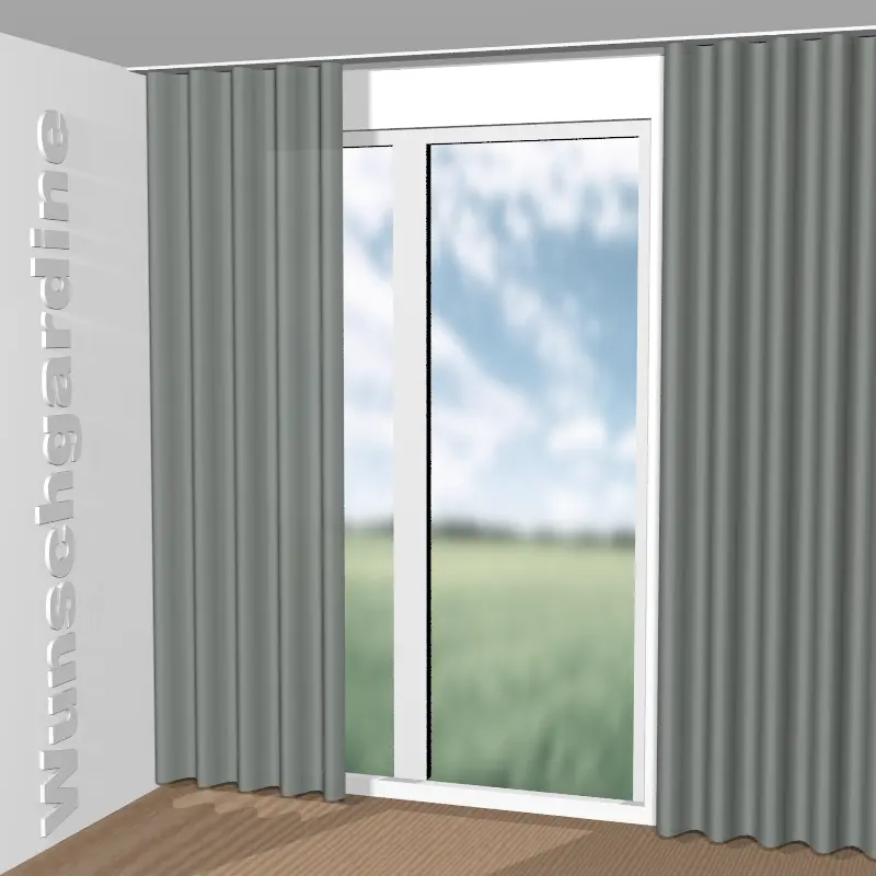 Wellenvorhang aus Glade 11029-655
