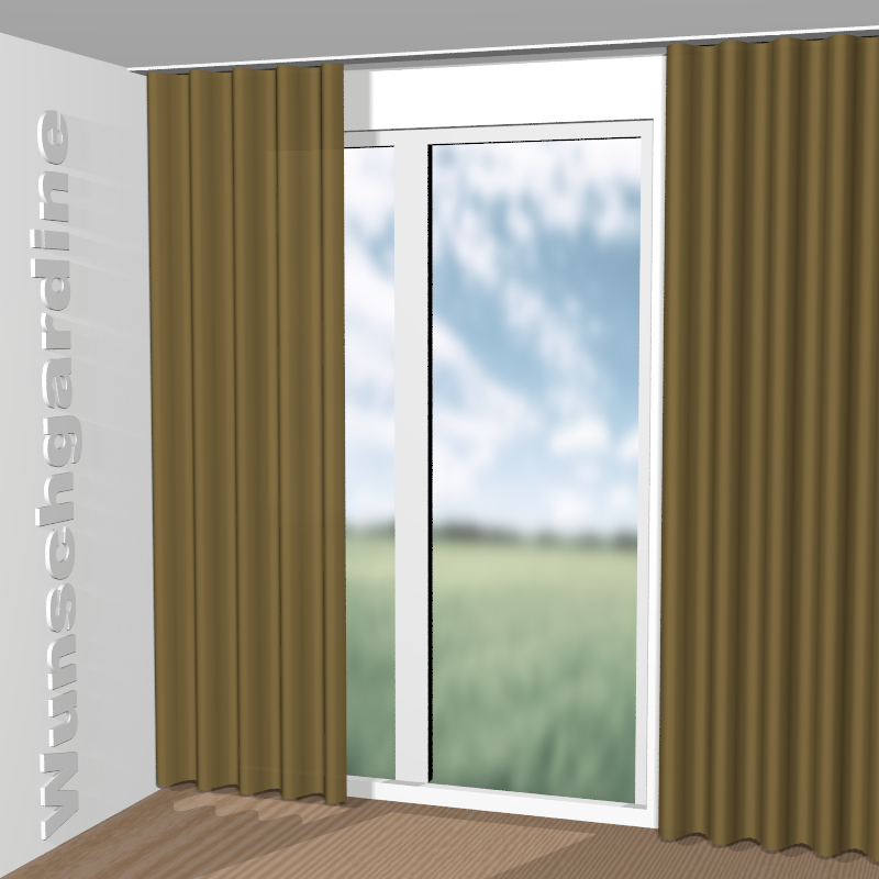 Wellenvorhang aus Glade 11029-816