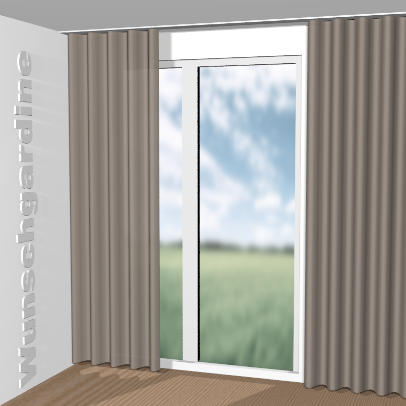 Wellenvorhang aus Glade 11029-883