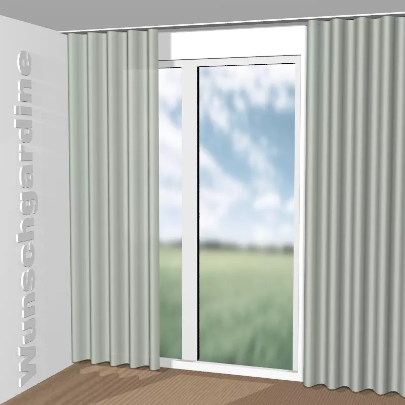 Wellenvorhang aus Grand Plan CH3168/080