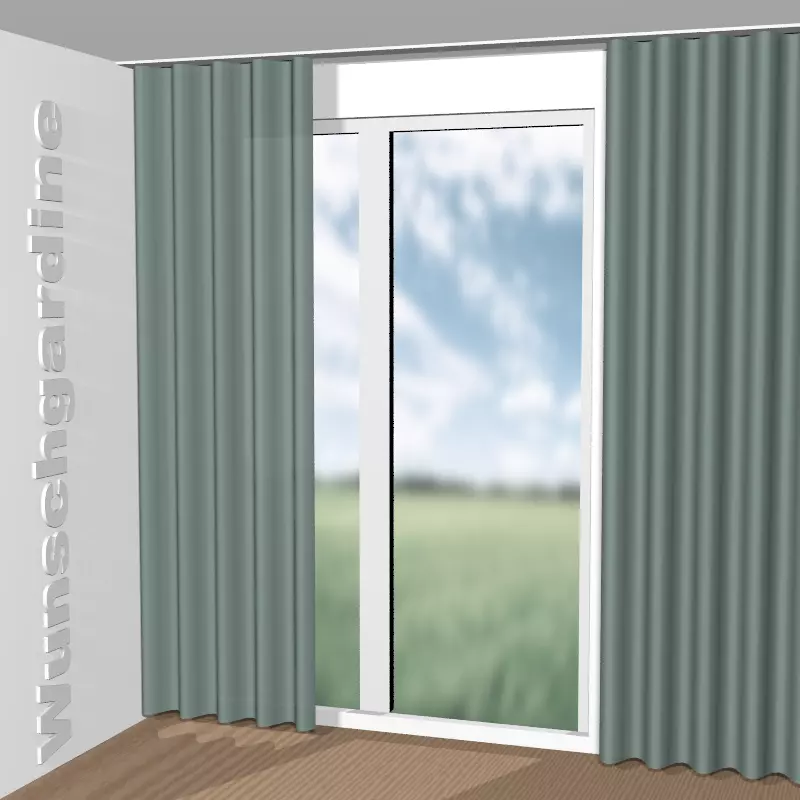 Wellenvorhang aus Grand Plan CH3168/081