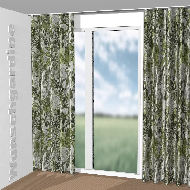 Wellenvorhang aus Greenhouse CH3165/030
