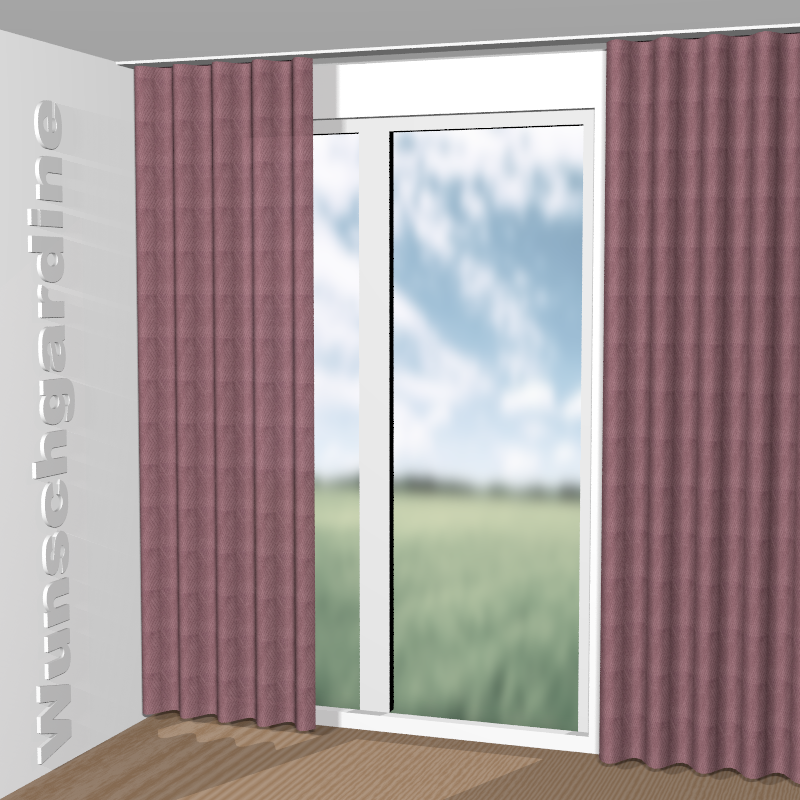 Wellenvorhang aus Groove JA3034-060