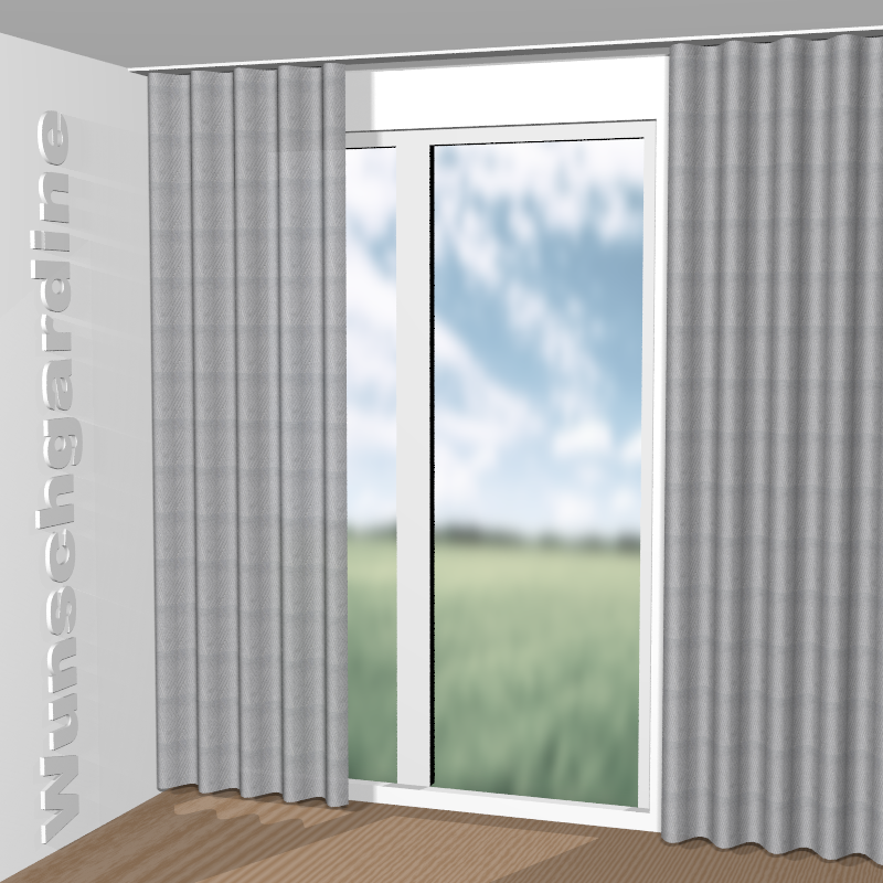 Wellenvorhang aus Groove JA3034-091