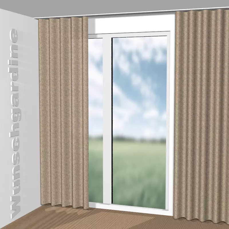 Wellenvorhang aus Halifax 9-7867-073