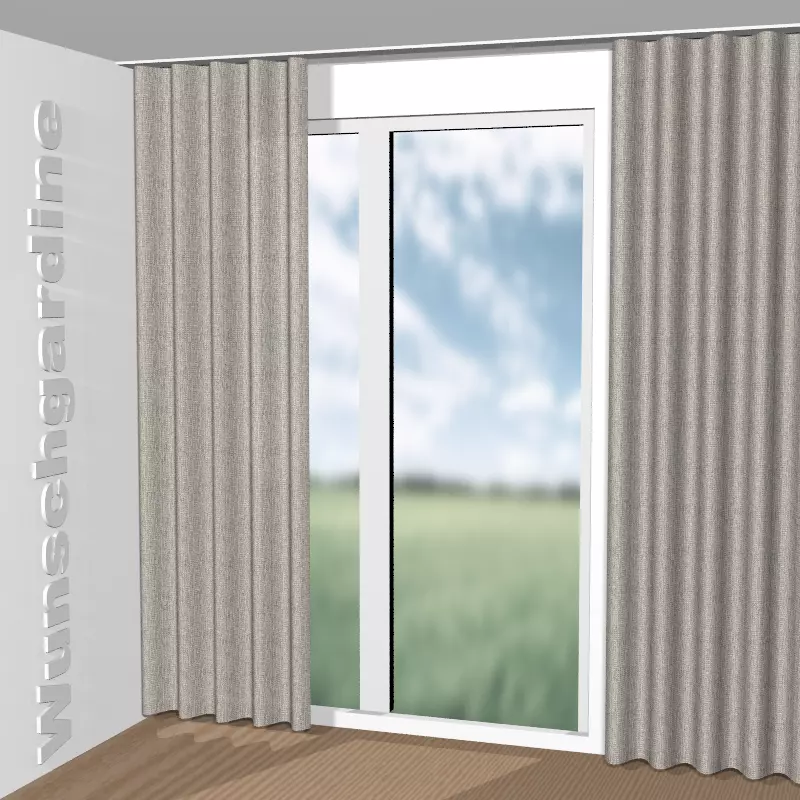 Wellenvorhang aus Halifax 9-7867-091