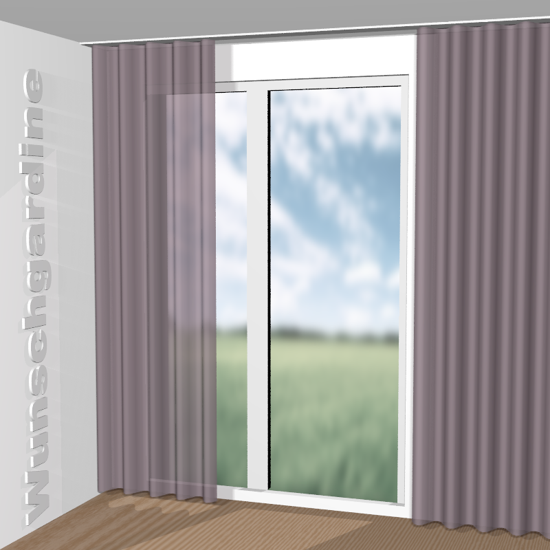 Wellenvorhang aus Honeycombe JA6092-010