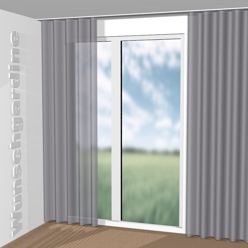 Wellenvorhang aus Honeycombe JA6092-021