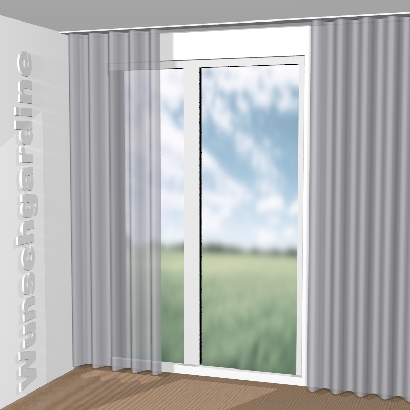 Wellenvorhang aus Honeycombe JA6092-091