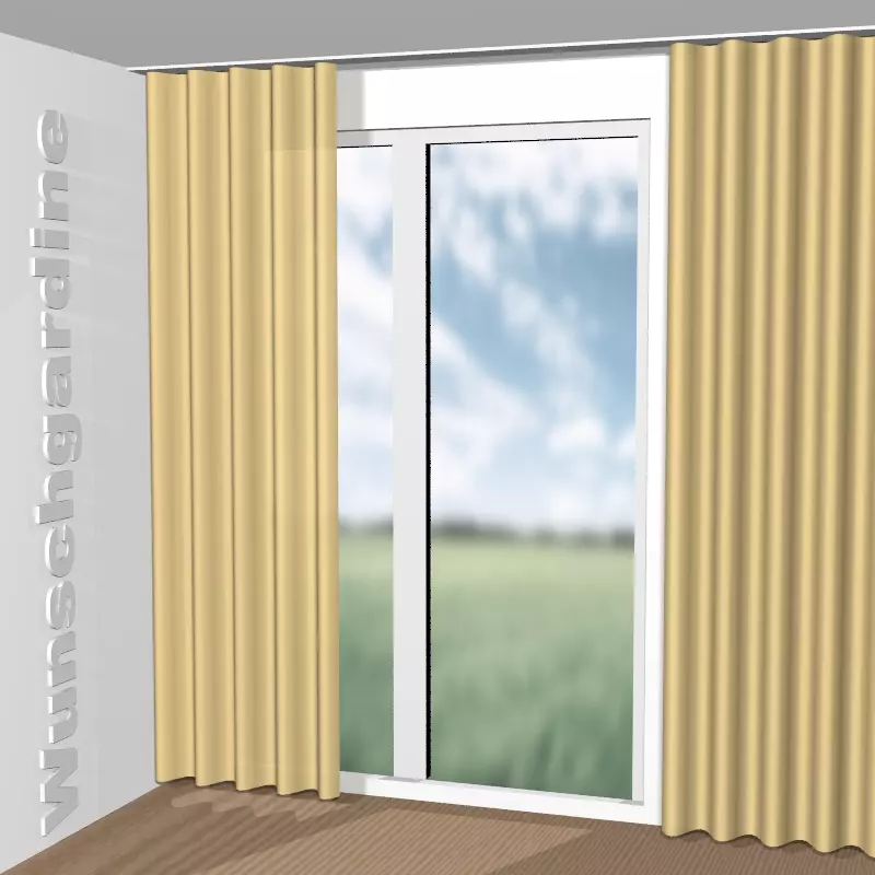 Wellenvorhang aus Icon CA1565/040