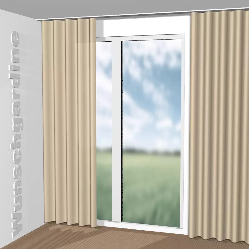 Wellenvorhang aus Icon CA1565/071