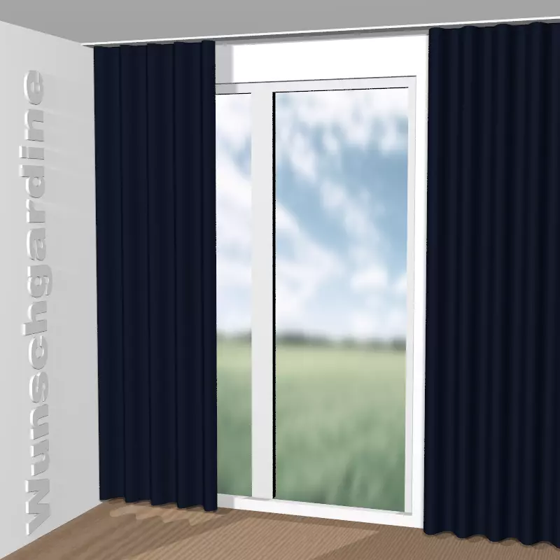 Wellenvorhang aus Infinity Cord-557