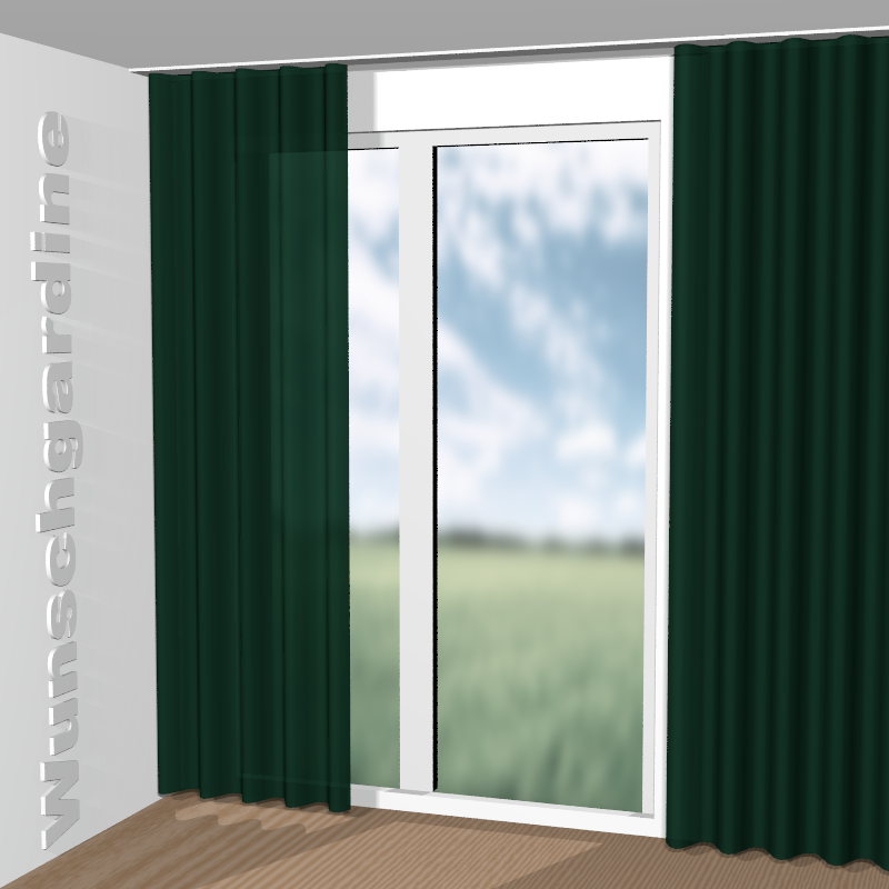 Wellenvorhang aus Infinity Crush 11022-778